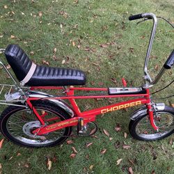 1973 Raleigh Chopper 3 Speed MK2 Muscle Bike Bicycle Banana Seat