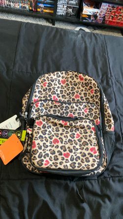 Cheetah Print Backpack