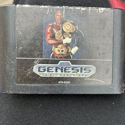 evander holyfield for sega genesis