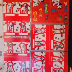 Disney 101 Dalmatians Trading Card Lot