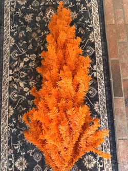 Orange Halloween Tree
