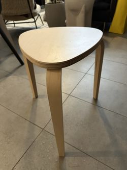 Ikea Stool/side Table. Wood. 