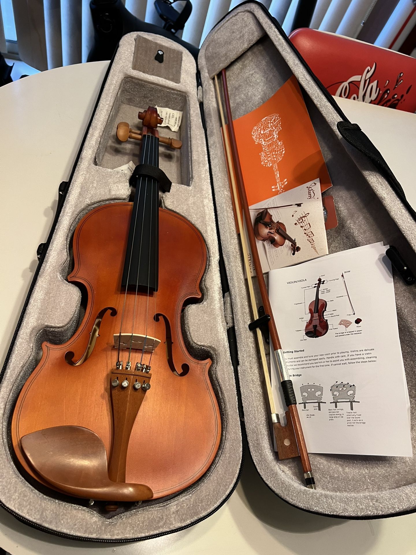 4 X 4 Size Violin