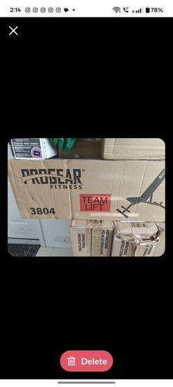 Progear Fitness Weight Bench NIB