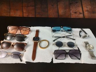 Sunglasses (8) Watches (3) Bracelet (1)