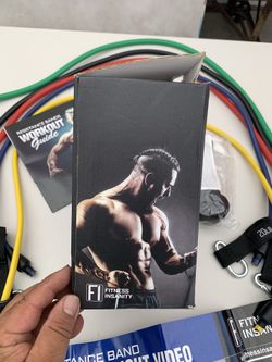 5. Fitness resistances loop bands workout