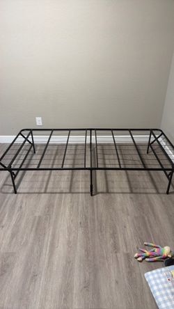 Twin size metal frame