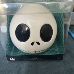 Nightmare Before Christmas Ceramic Jack Piggy Bank