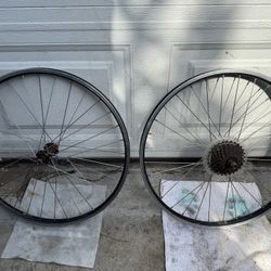 24’ Mtb rims set