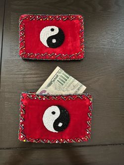 2 good luck small money bags