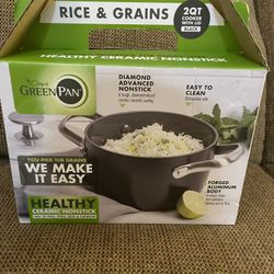 GreenPan Healthy Ceramic Nonstick, 2QT 