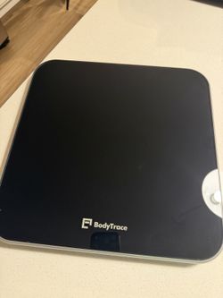 BodyTrace BT004 Smart Digital Weight Scale 440 lb Wireless Cellular Black