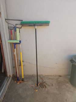 24-inch Heavy Duty Multi-Surface Push Broom".