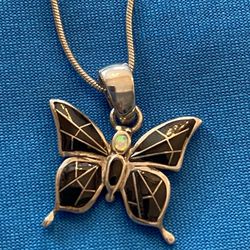 Sterling Silver Butterfly necklace