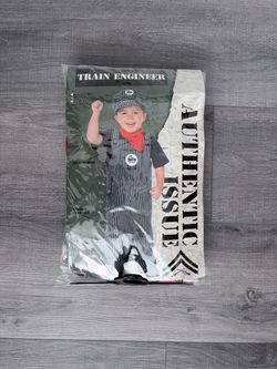 Train Engineer Toddler Halloween Costume