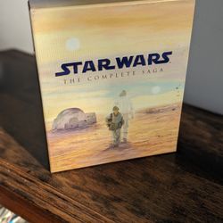 Star Wars The Complete Saga BluRay 9 Discs