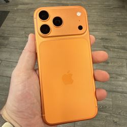 iPhone 17 Pro Max 256gb Orange Unlocked! $87 Down! See Details!