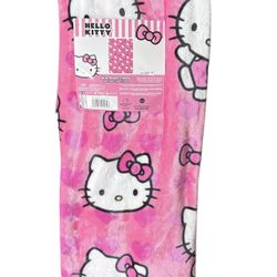 Hello Kitty Blanket Hearts Valentines