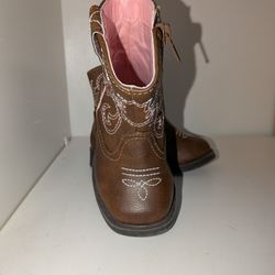 Wonder Nation Western Style Boots, Toddler Size 5