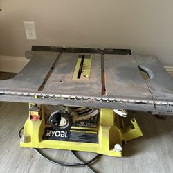 Ryobi table saw