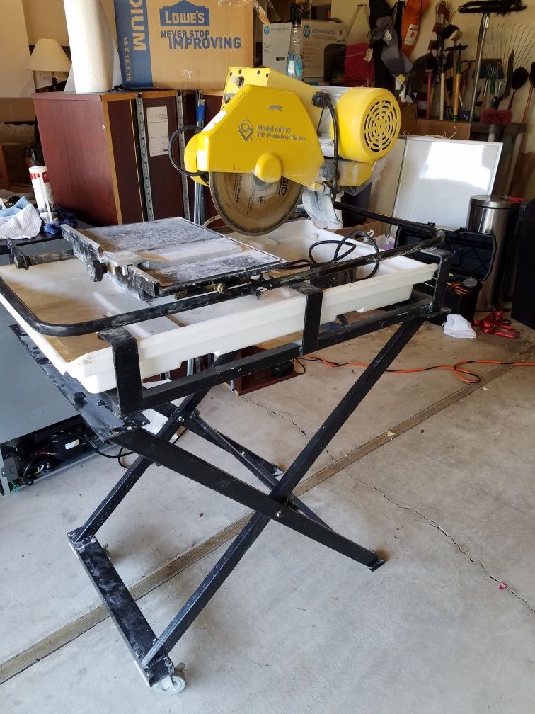 QEP Tile Saw 2HP Pro Model 60010 for Sale in Hillsboro OR OfferUp
