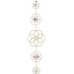 Crystal Grid Flower of Life Wall Hanging