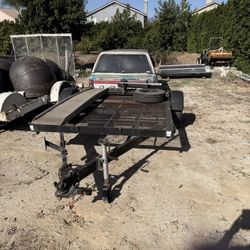 Trailer 6x8 Mesh Bottom Good Tires