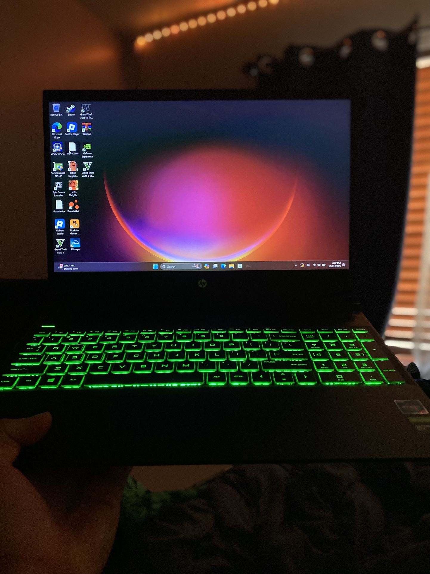 HP gaming Laptop Pavilion 15 Ich 