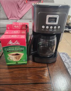 Cuisinart Coffee Maker with Filters