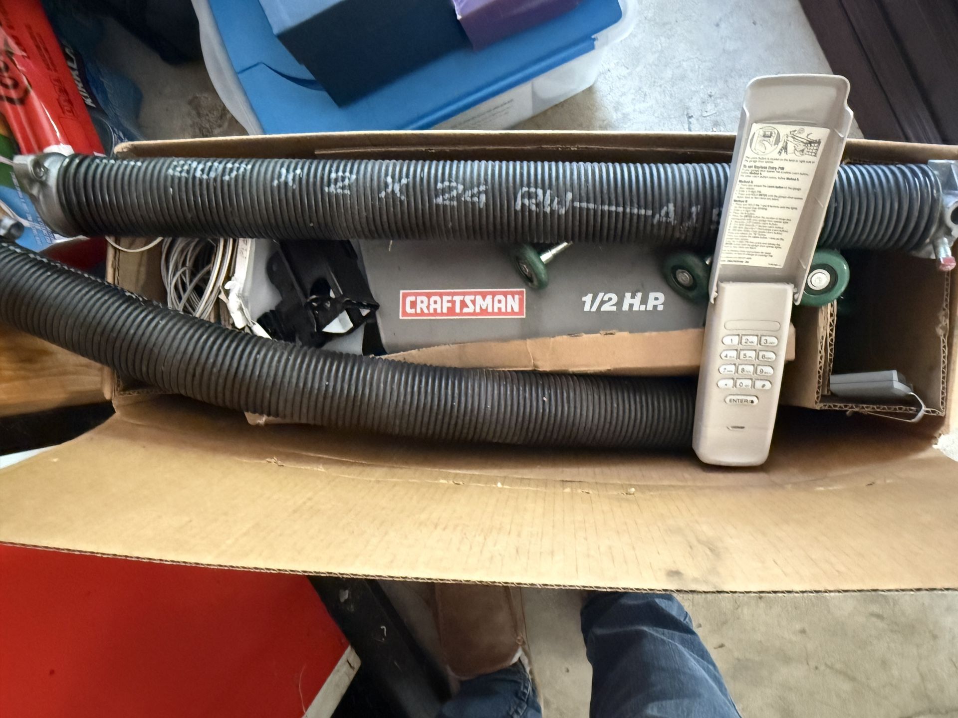 Craftsman Garage Door Opener 1/2 HP 