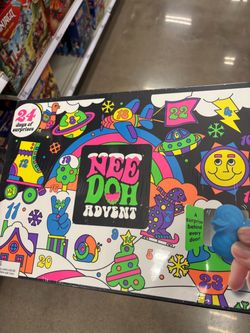 NeeDoh Advent Calendar 24 Days – NEW SEALED – Christmas Gift
