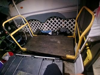 heavy-duty industrial stock cart