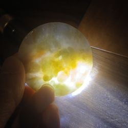 Certified Natural Green Red Jade Jadeist Buram Sakyamuny Buddha Pent Rope Or Chain  Soze.2x2"