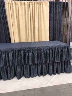Manteles negros Black tablecloth