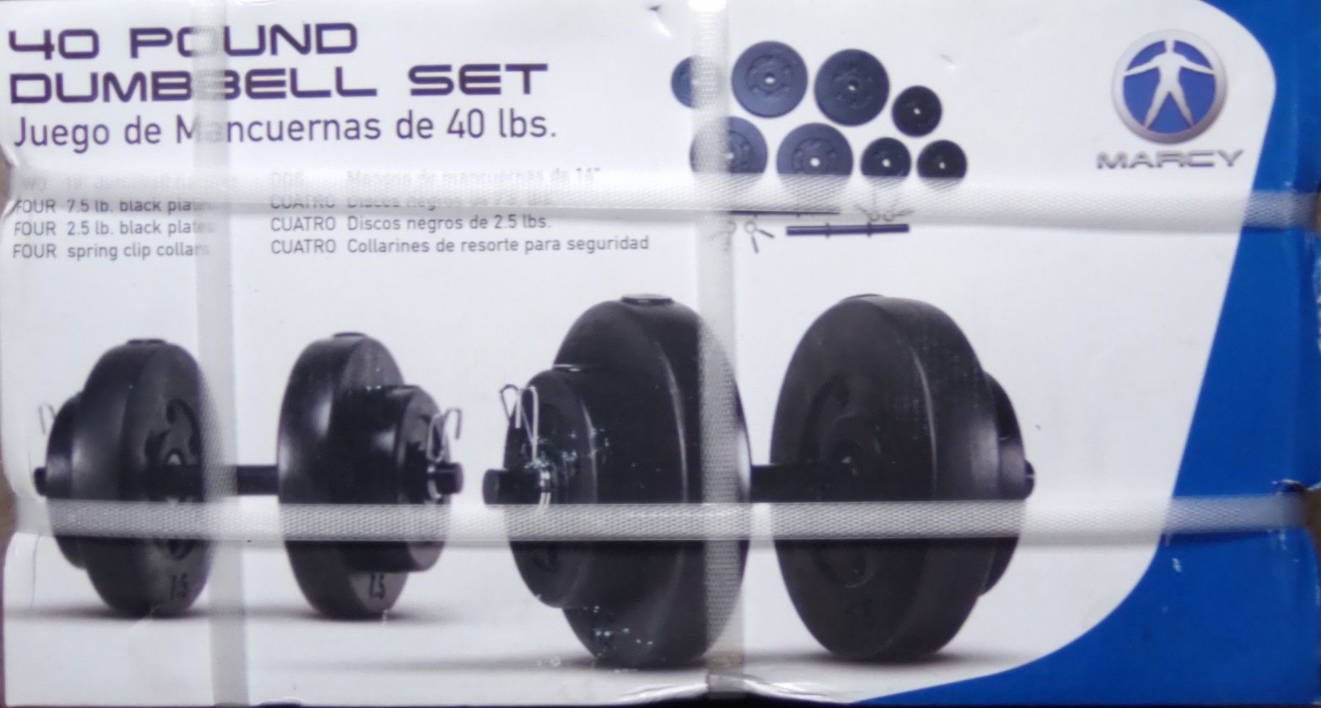 Marcy 40 Pound Dumbbell set