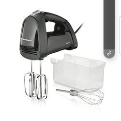 Black Hamilton Beach Hand Mixer