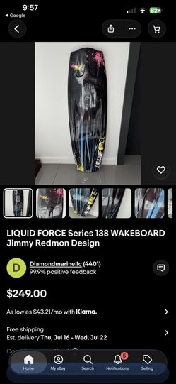 Brand New Liquid Force 138