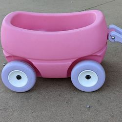 Vintage Step 2 Pink Doll Wagon