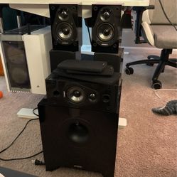 5.1 Surround Sound (5 Speakers + Subwoofer) Energy Take Classic