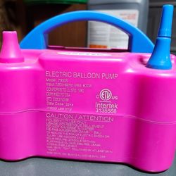 AGPtEK Electric Balloon Pump Used
