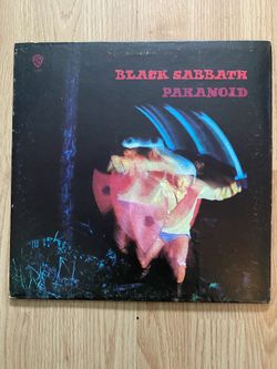 Black Sabbath PARANOID 1970-71 LP VINYL WITH INSERT ! NICE 