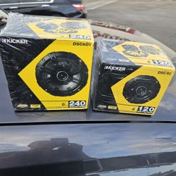 Kicker DSC 650 Speakers