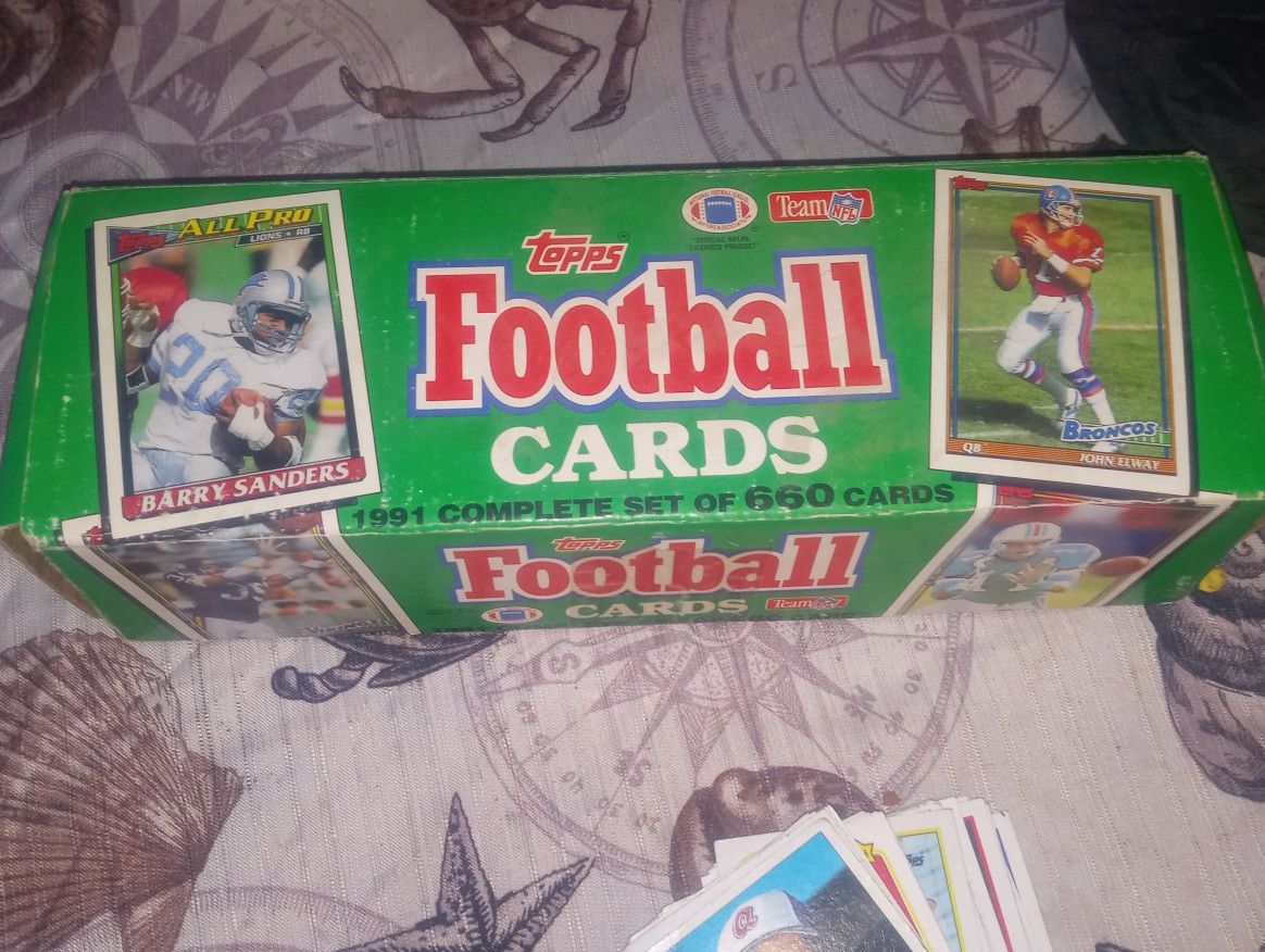 Baseball, Football And Basketball Cards