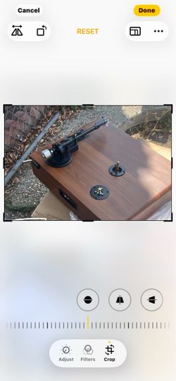 Vinyl Record Turntable with Wood Plinth