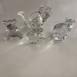 Glass/Crystal Animals