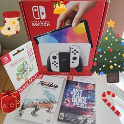 Nintendo Switch OLED Game Bundle (New)