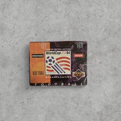 1994 Upper Deck World Cup USA 94 Football Soccer Trading Cards Box - NEW SEALED