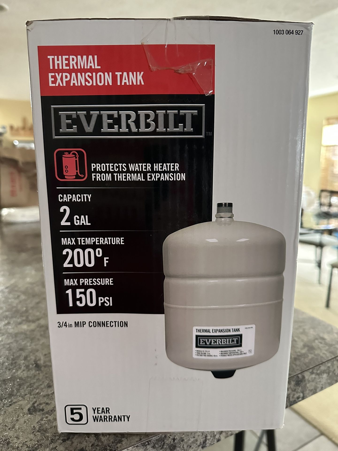Everbilt Expansion Tank 2 Gallon