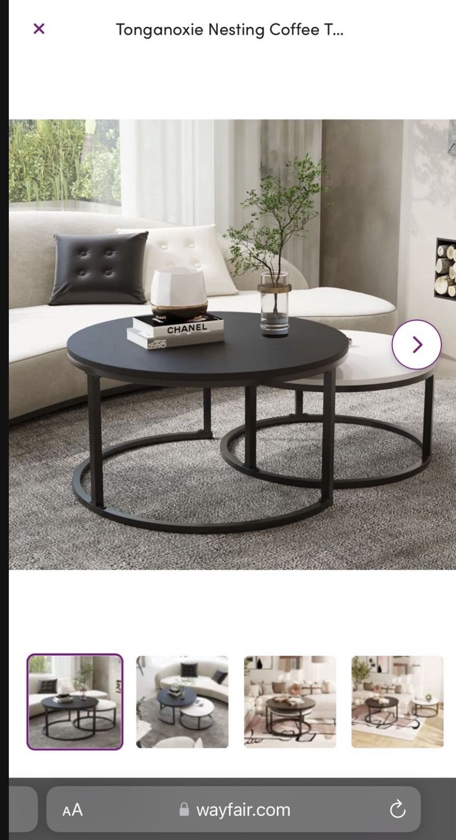 Nesting Coffee Tables NEW IN BOX