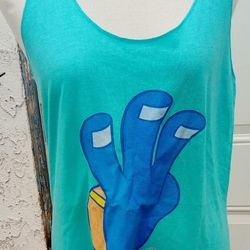 Women's Tank Top Tank Top Muscle Shirt Disney Tank Top Size Large